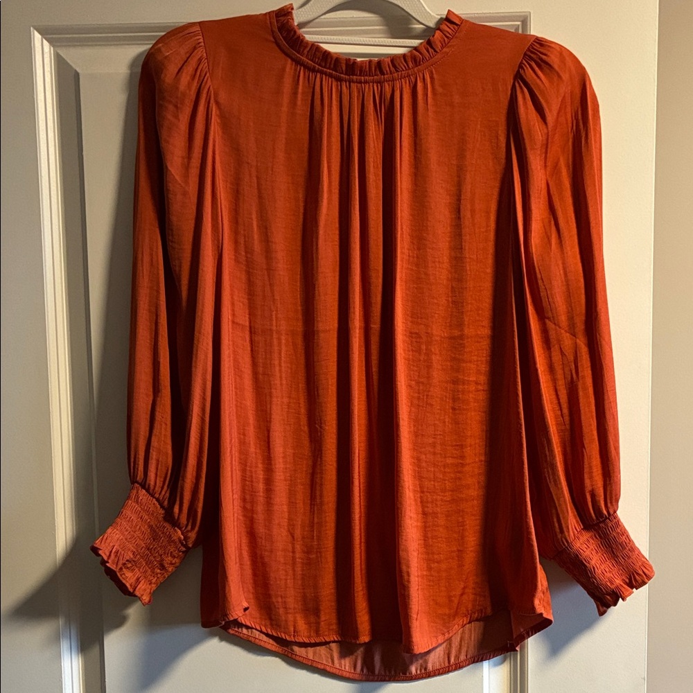 Women's Rust Blouse